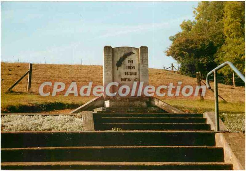 Postcard Modern Momument on the road Picquigny Amiens after Breilly