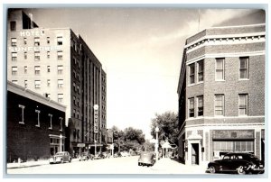 c1940's Hotel Sunflower US 40 Abilene Kansas KS Unposted RPPC Photo Postcard