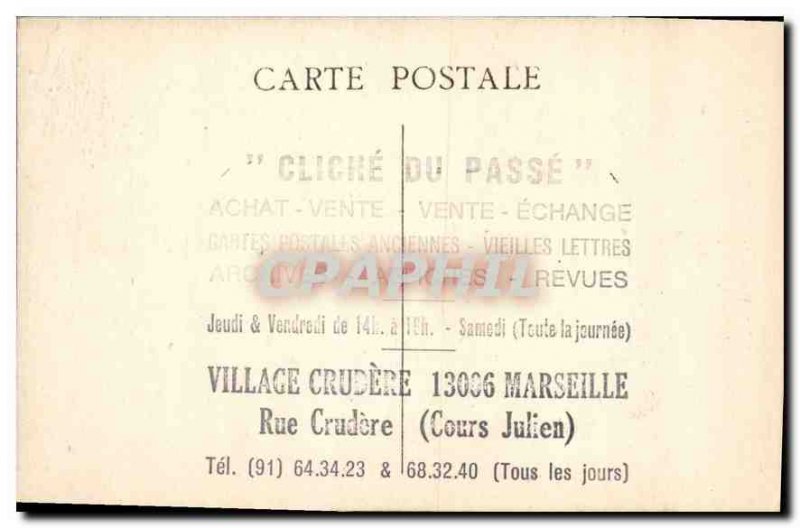 Old Postcard Saint Jean de La Chapelle Garguier