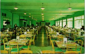 Dining Room Canadian Keswick Conference Port Carling Ontario ON Postcard D75