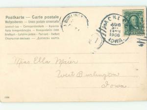 1906 Risque SEXY GIRLS DOWN BY THE RIVER AB7272