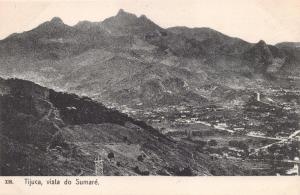 RIO DE JANEIRO BRAZIL~TIJUCA~VISTA DO SUMARÉ~A RIBEIRO #338 POSTCARD