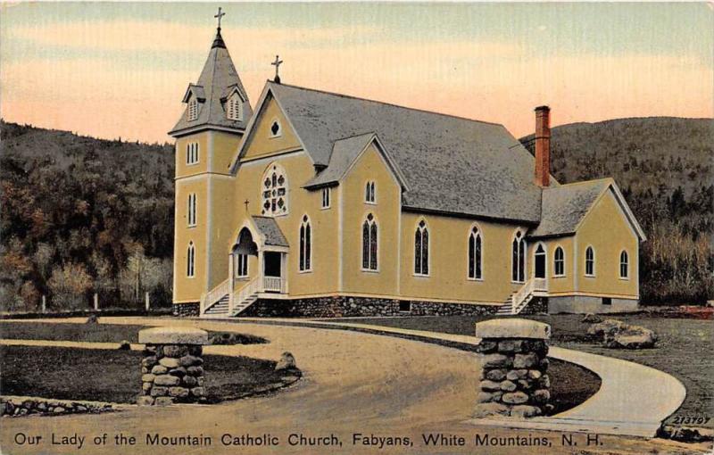 25526 NH, White Mountains, Our Lady of the Mountain Catholic Church, Fabyans