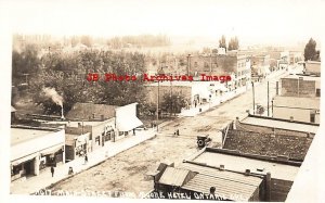 OR, Ontario, Oregon, RPPC, Main Street From Moore Hotel, Photo No 17