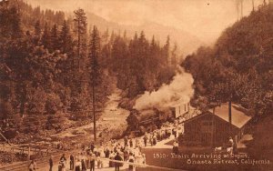 Shasta Retreat California Train Station Vintage Postcard AA50379