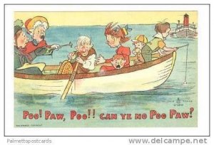 Poo! Paw, Poo! Can ye no Poo Paw? Family in  boat, 00-10s