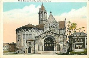 IN, Indianapolis, Indiana, First Baptist Church, DeWolf News No. 13517