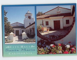 Postcard City Hill Santa Maria California USA