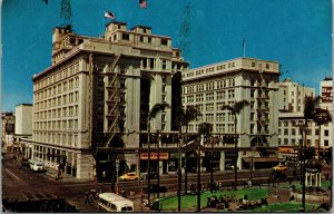 Vtg The US Grant Hotel San Diego California CA Unused Postcard