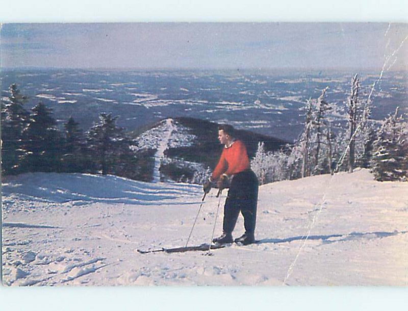 Chrome SKIING SCENE Franconia New Hampshire NH AG5334