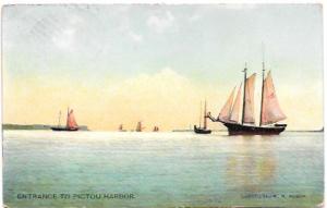 Nova Scotia, Canada, Pictou Harbor  1914