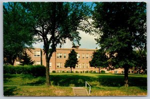 Burlington Vermont~Memorial Hospital Bldg Exterior View~LL Cook Vintage Postcard