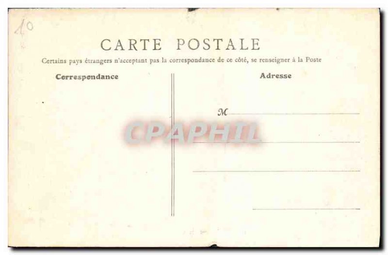 Old Postcard Chateauroux Chateau Raoul