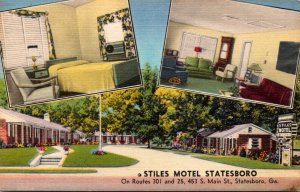 Georgia Statesboro The Stiles Motel