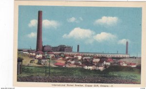 COPPER CLIFF , Ontario, Canada, 1930s ; International Nickel Smelter