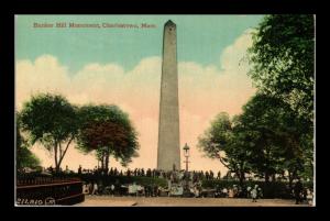BUNKER HILL MONUMENT CHARLSTOWN MASSACHUSETTS