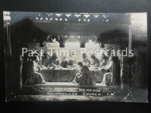 Old RPPC - Whippingham Church, Reredos, I.W.