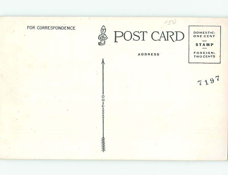 Divided-back BUILDING SCENE Grand Junction Colorado CO AE8891