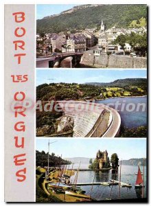 Postcard Modern Bort The Organ Vue Generale Au Fond The Organs dam castle