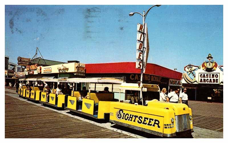 Postcard CASINO SCENE Wildwood New Jersey NJ AU0983