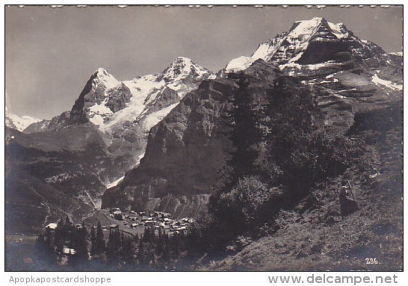 Switzerland Muerren Eifer und Moench Photo