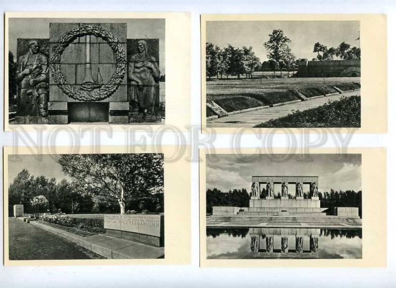 186212 RUSSIA LENINGRAD Piskarevskiy Seraphim Cemetery 16 PC