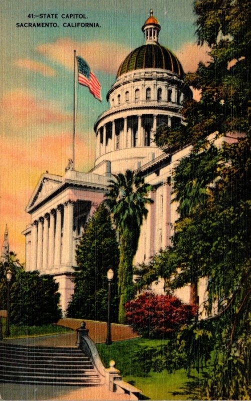 California Sacramento State Capitol Building 1947