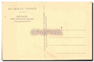 Douarnenez Old Postcard General view of the port