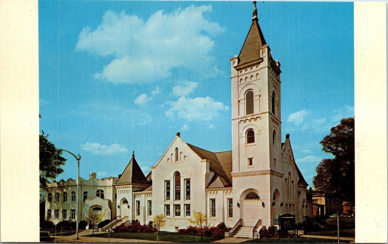 Vintage Postcard ST. Paul's Methodist Church Orangeburg South Carolina
