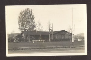 RPPC GOLDEN COLORADO THE BUFFALO BILL MUSEUM VINTAGE REAL PHOTO POSTCARD