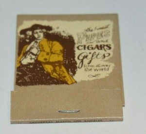 The Tinder Box Pipes and Cigars 20 Strike Matchbook