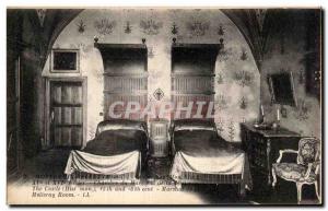 Old Postcard Montreuil Bellay The Marshal of the House of the castle Melleray