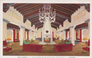 Illinois Chicago West Lounge At Edgewater Beach Hotel