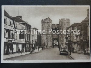c1948 - The West Gate, Canterbury -showing Falstaff Hotel, PETROL