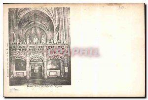 Postcard Old Jube Brou Ain church