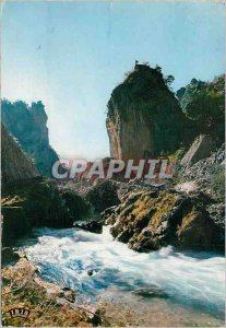 The Modern Postcard No Soucy The Tarn Gorges The Devil pursued by Sainte Enimie