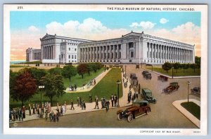 1921 FIELD MUSEUM OF NATURAL HISTORY CHICAGO ILLINOIS MAX RIGOT ANTIQUE POSTCARD