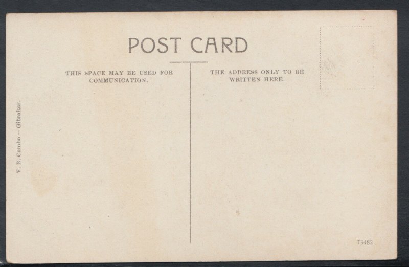 Gibraltar Postcard - Alameda Upper Walk     RS11086