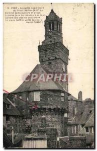 Old Postcard Vire Superior Part of the Old Belfry