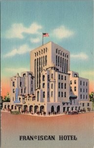 Franciscan Hotel Albuquerque NM Postcard PC472