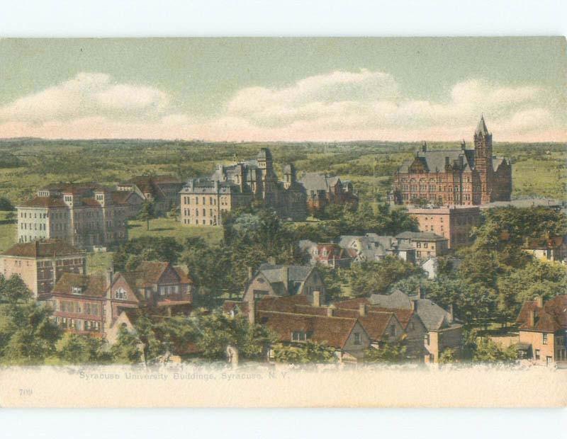 Unused Divided-Back Syracuse University - Syracuse New York NY E0681