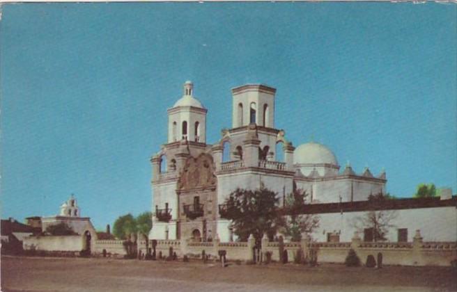 Arizona Tucson Mision San Xavier Del Bac 1952