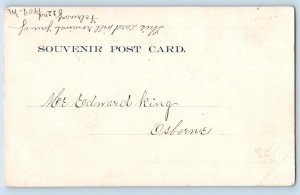 Liverpool Nova Scotia Postcard Beach Meadows Exterior View c1905 Vintage Antique