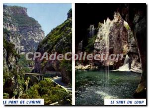 Modern Postcard Cote D'Azur Gorges Du Loup