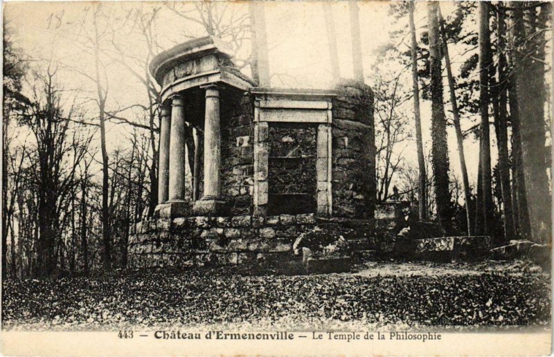 CPA Ermenonville- Le Temple de la Philosophie FRANCE (1020488)