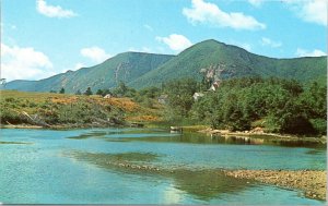 postcard Canada - Scene near Aspy Bay, Northern Cape Breton, Nova Scotia