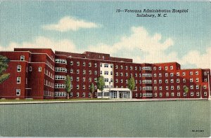 Postcard HOSPITAL SCENE Salisbury North Carolina NC AI1195