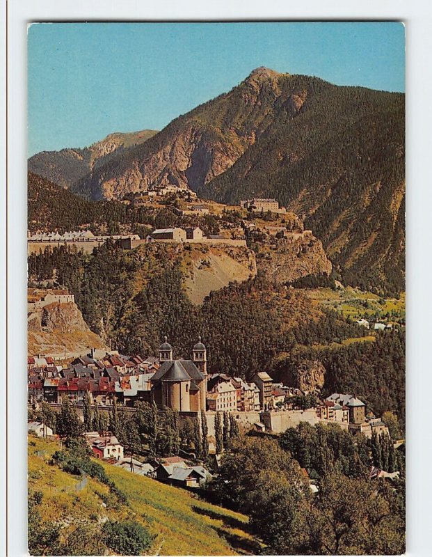 Postcard Les Forts dominant la Ville, Briançon, France 