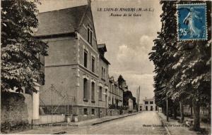 CPA Le Lion-d'ANGERS - Avenue de la Gare (207500)