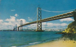 California San Francisco Bay Bridge 1959